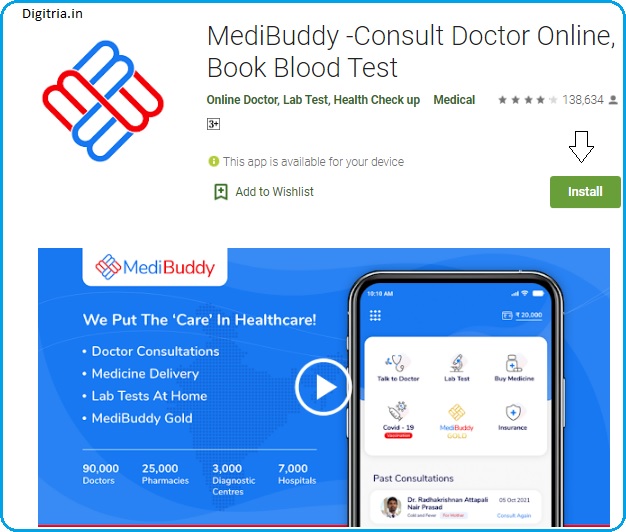 Download medbuddy app