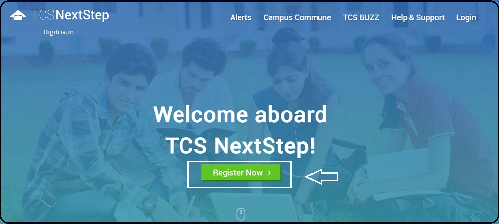 TCS NextStep register